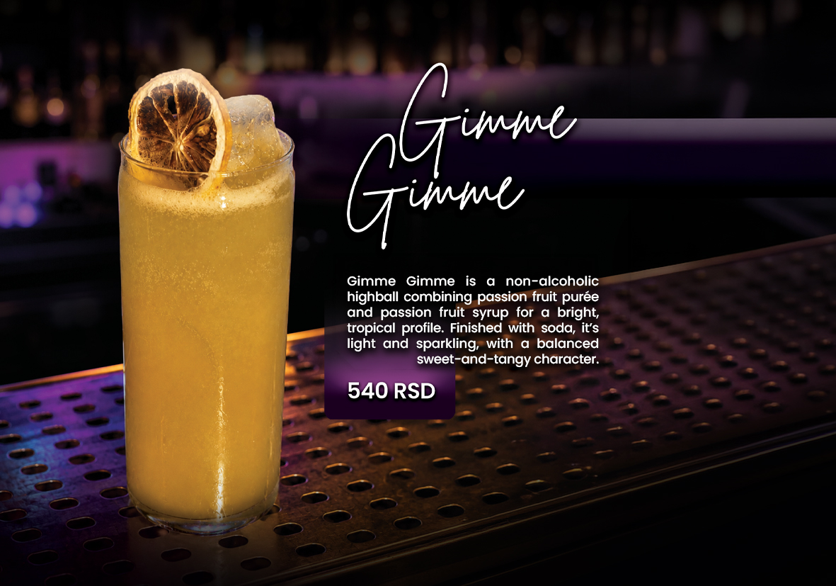 Poise Bar signature cocktails - 9