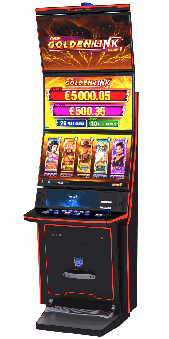 Slot NOVOMATIC  BLACK EDITION II XL    Superia GOLDEN LINK™ Volume 1
